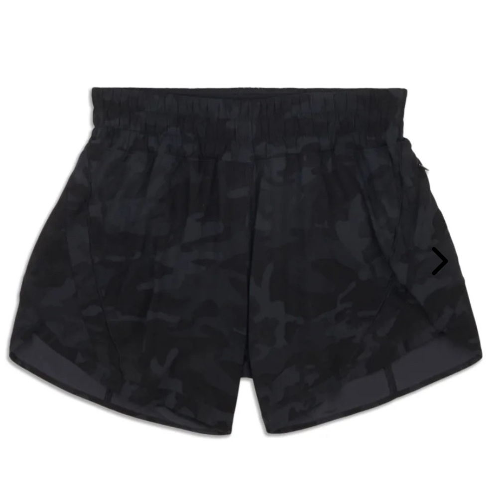 Lululemon Track That High Rise Shorts 5”, size 4